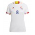 Belgien Youri Tielemans #8 Bortatröja Kvinnor VM 2022 Kortärmad